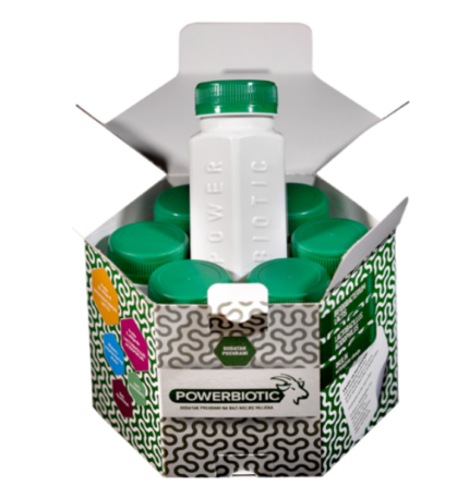 Pakiranje Powerbiotic® fermentiranog napitka s probioticima i eko-certificiranim kozjim mlijekom