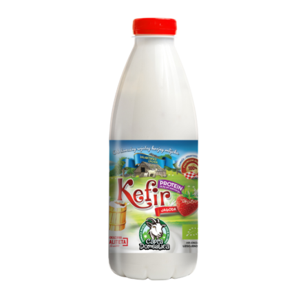 Eko Kozji voćni kefir s okusom jagode 0.5l